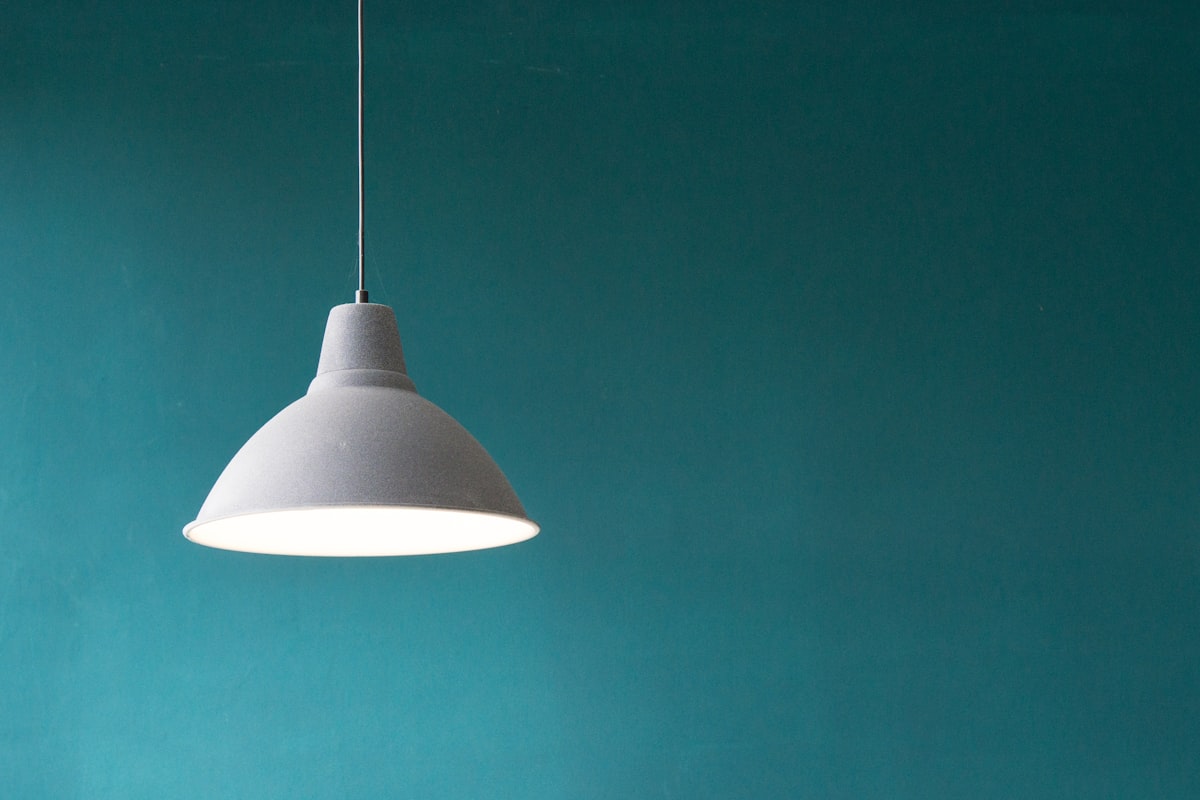 Disc pendant lamp